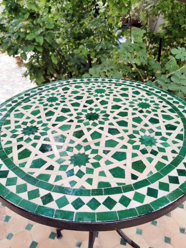 CUSTOMIZABLE Mosaic Table - Crafts Mosaic Table - Mosaic Table Art - Mid Century Mosaic Table - Image 7