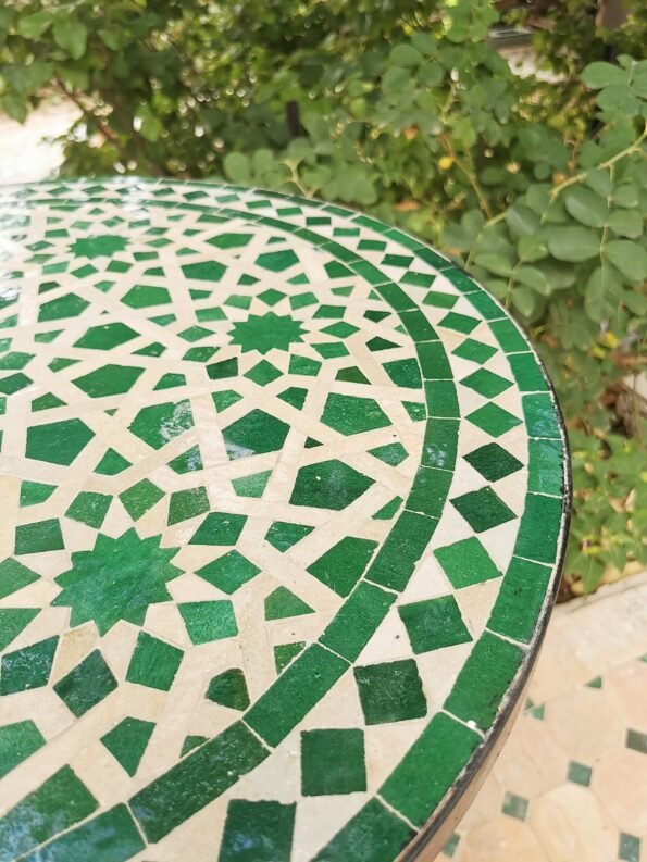 CUSTOMIZABLE Mosaic Table - Crafts Mosaic Table - Mosaic Table Art - Mid Century Mosaic Table - Image 8