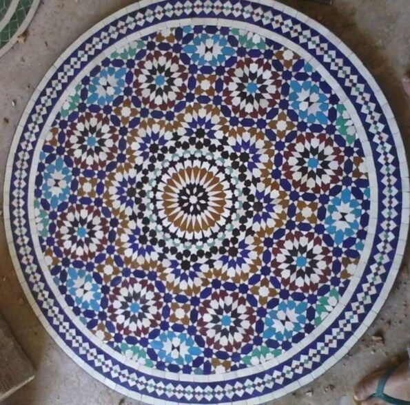 Moroccan Mosaic Handmade Rustic Coffee Table