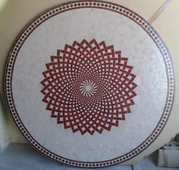 Moroccan Mosaic Handmade Rustic Coffee Table For Outdoor and Indoor