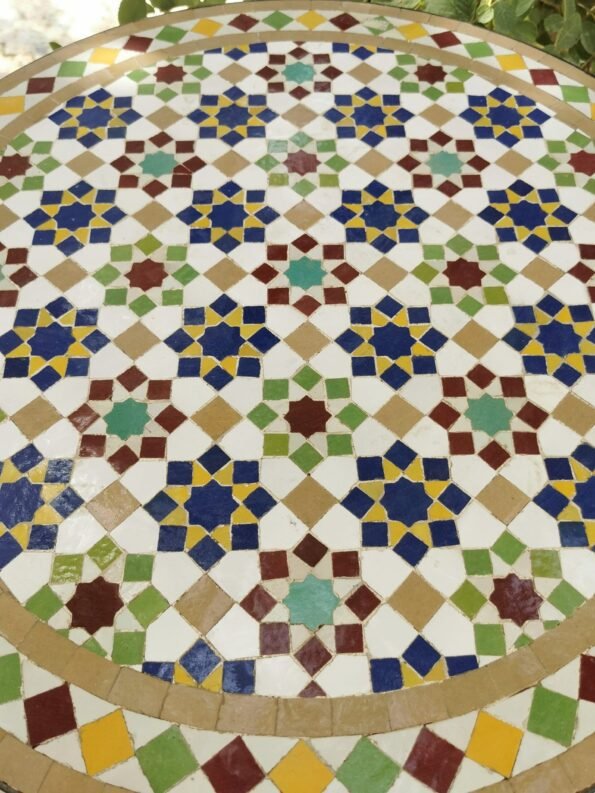 CUSTOMIZABLE Mosaic Table - Crafts Mosaic Table - Mosaic Table Art - Mid Century Mosaic Table - Image 7