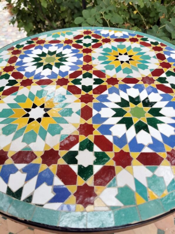 CUSTOMIZABLE Mosaic Table - Crafts Mosaic Table - Mosaic Table Art - Mid Century Mosaic Table - Image 8