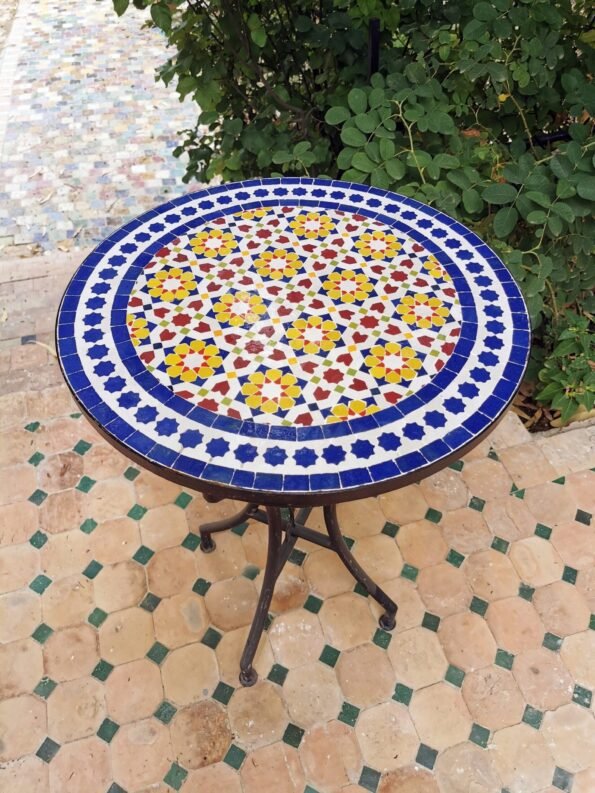 CUSTOMIZABLE Mosaic Table - Crafts Mosaic Table - Mosaic Table Art - Mid Century Mosaic Table