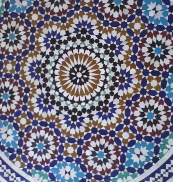 Moroccan Mosaic Handmade Rustic Coffee Table - Image 3