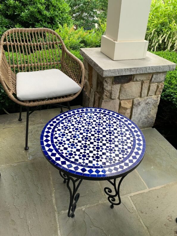 CUSTOMIZABLE Mosaic Table - Crafts Mosaic Table - Mosaic Table Art - Mid Century Mosaic Table