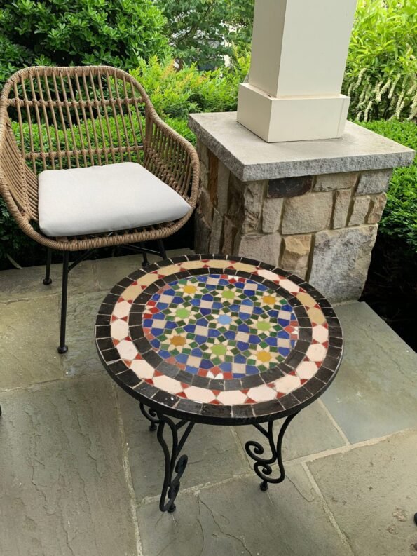 CUSTOMIZABLE Mosaic Table - Crafts Mosaic Table - Mosaic Table Art - Mid Century Mosaic Table