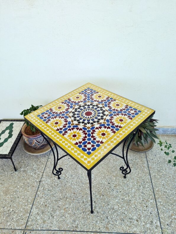 PERSONALIZED Handmade Mosaic Table - Create Your Own Dining  Coffee  Outdoor  Indoor Table - Image 13