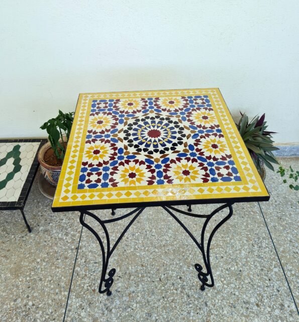 PERSONALIZED Handmade Mosaic Table - Create Your Own Dining  Coffee  Outdoor  Indoor Table