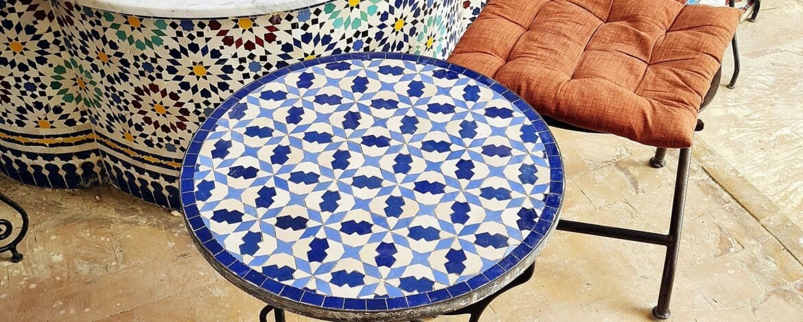 Moroccan Table Mosaic