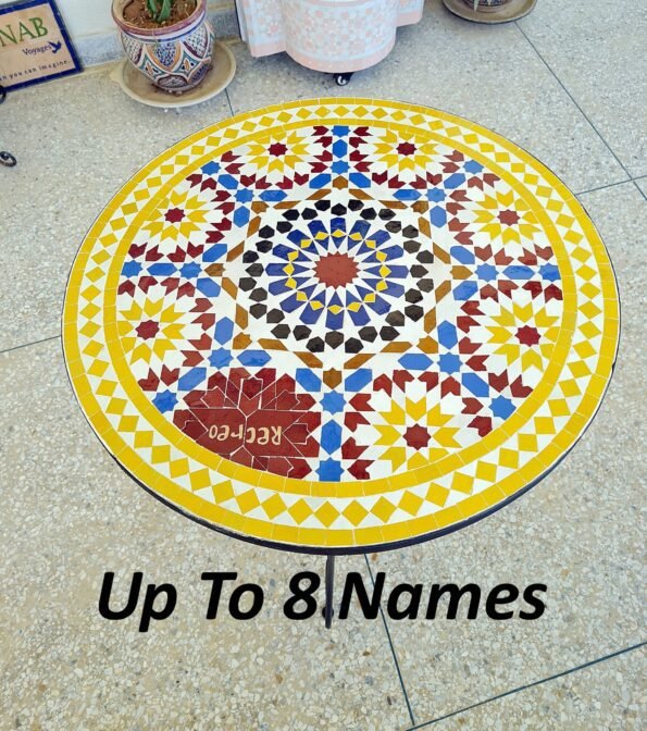 CUSTOM Names Place Outdoor Table - Image 5