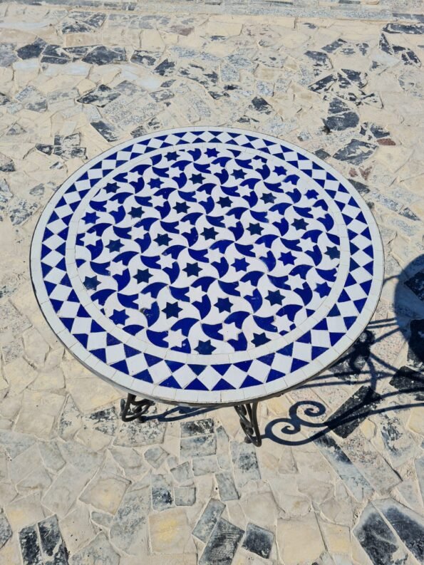 CUSTOMIZABLE Mosaic Table - Crafts Mosaic Table - Mosaic Table Art - Mid Century Mosaic Table