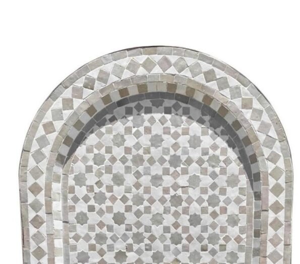 Moroccan Mosaic Fountain, terrace Indoor Decor, Fountain for garden art,Moorish mosaic tile fountain - Image 2