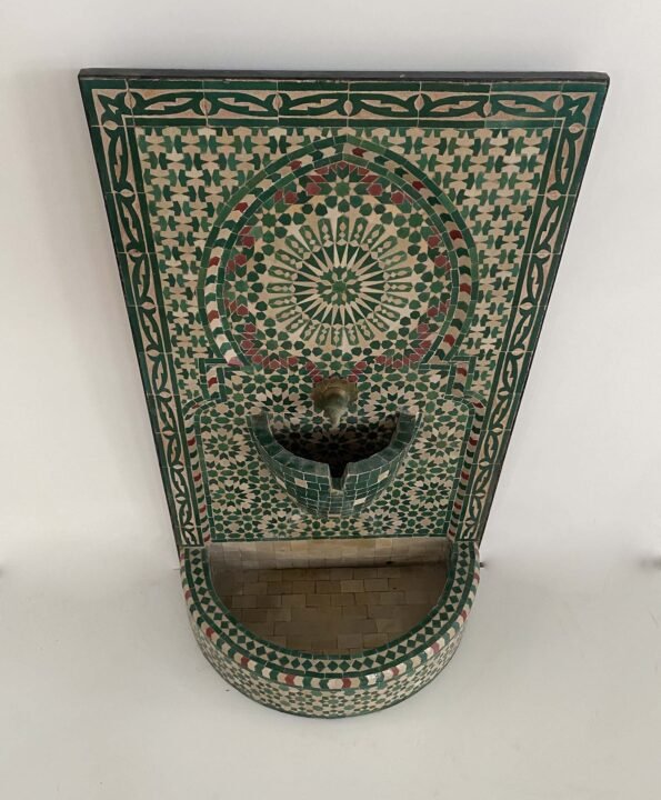 Moroccan Mosaic Fountain Outdoor Decor - Water Fountain outdoor - Image 5