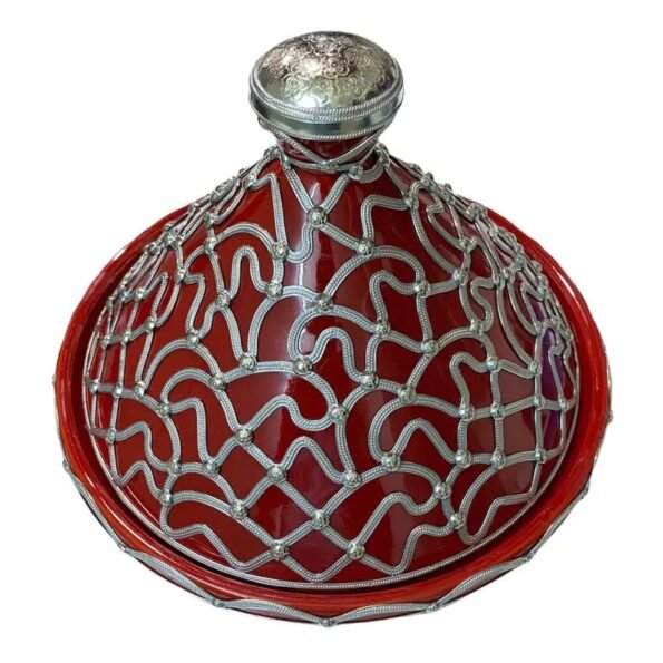 Moroccan ceramic tagine dish - Image 4