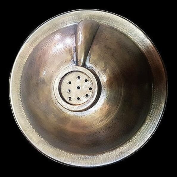 Moroccan Round Bathroom Sink 40 cm 15,7 inches Diameter - Image 7