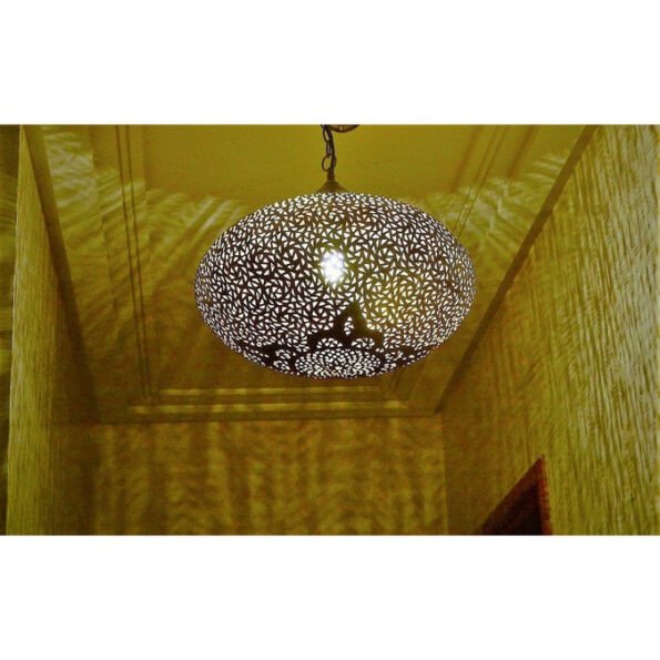 Oval Ceiling Light, Nice and Clean Design, Moroccan Lighting, Art DÃ©co Ceiling Mediation Chandelier - Image 3