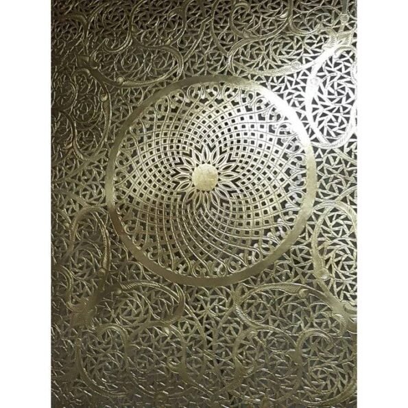 Square Wall Lamp, Ceiling light, Moroccan Lighting, Art Deco Design, Handmade By Master - Image 7