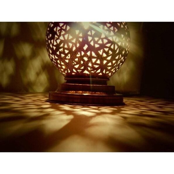 Moroccan Table lamp, Standing lamp, Moroccan Treasures lamp, beautiful Pattern Light, - Image 8