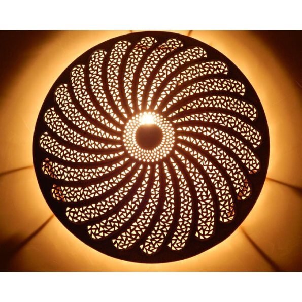 19,6 inches Flower Wall Light Moroccan Art Deco Lighting Wall Lamp Shapes Pattern - Image 2