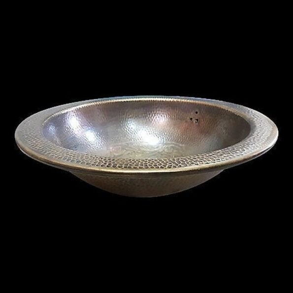 Moroccan Round Bathroom Sink 40 cm 15,7 inches Diameter - Image 6