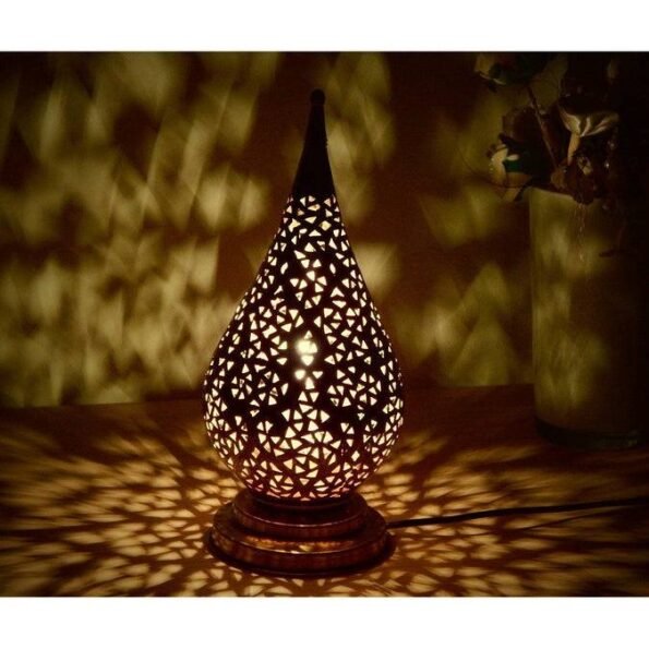 Moroccan Table lamp, Standing lamp, Moroccan Treasures lamp, beautiful Pattern Light, - Image 4