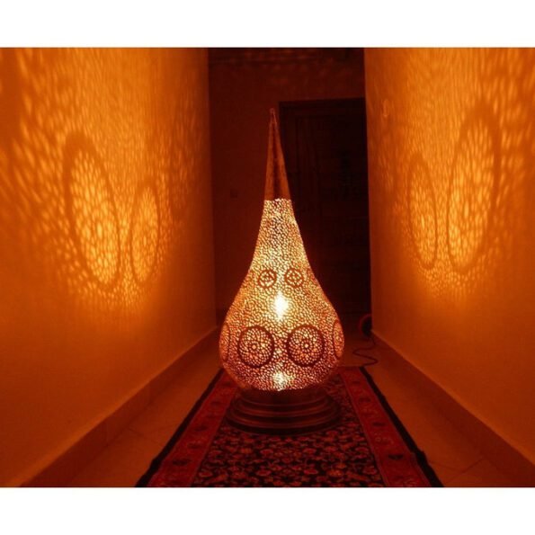 Floor lamp, Large Floor lamp handmade, Standing lamp, Moroccan design by Master Craftsmen - Image 5