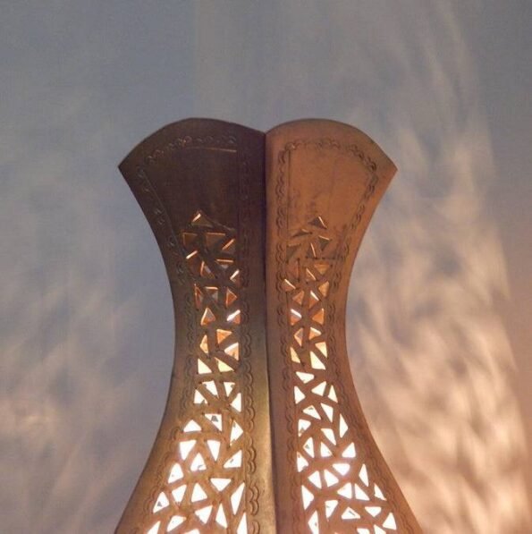 Flower Standing Lamp, Table lamp, Large, Boho Lighting, Moroccan Lamp, lampe Ã  pied - Image 6