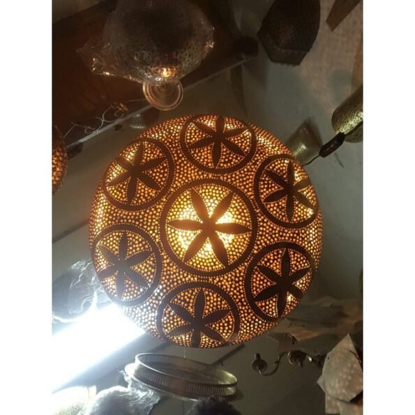 Epic Moroccan Chandelier Ceiling Light with Beautiful Shape Patterns Ambiance Light - Image 3