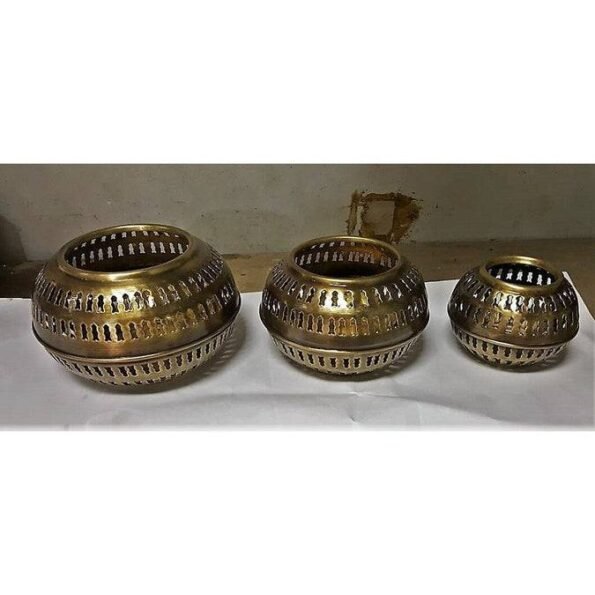Set of 3 Romantic Candle Holders - Moroccan Style Lighting - Oriental lighting - - Image 3