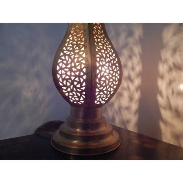 Flower Standing Lamp, Table lamp, Large, Boho Lighting, Moroccan Lamp, lampe Ã  pied - Image 8