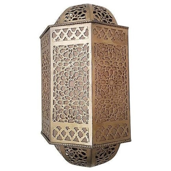 Handcrafted Wall Lamp Moroccan Design, wall sconce, 2 Sizes Available, Boho Lighting, wall Light, Wall Decor, Andalusian lighting - Image 6