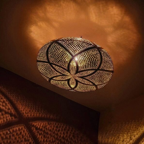 Moroccan Chandelier, pendant light, moroccan lantern, designer lamp, boho lighting - Image 5