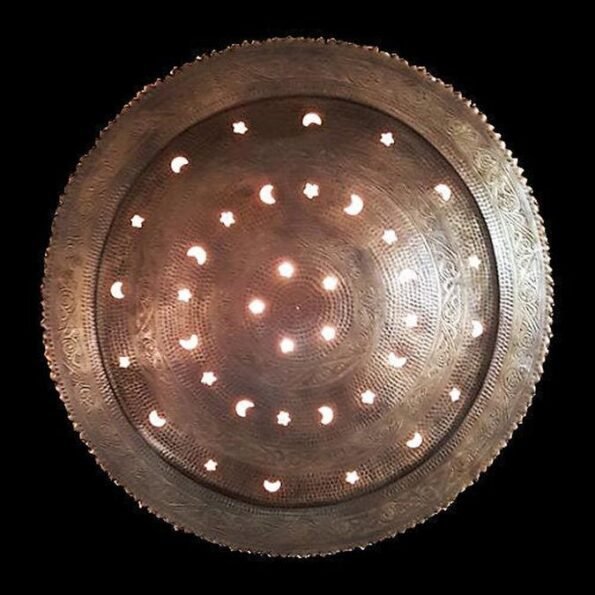 Ambient Light sconce Moroccan Wall Lamp Art Deco Lighting Moon Design Relaxation Lamp - Image 5