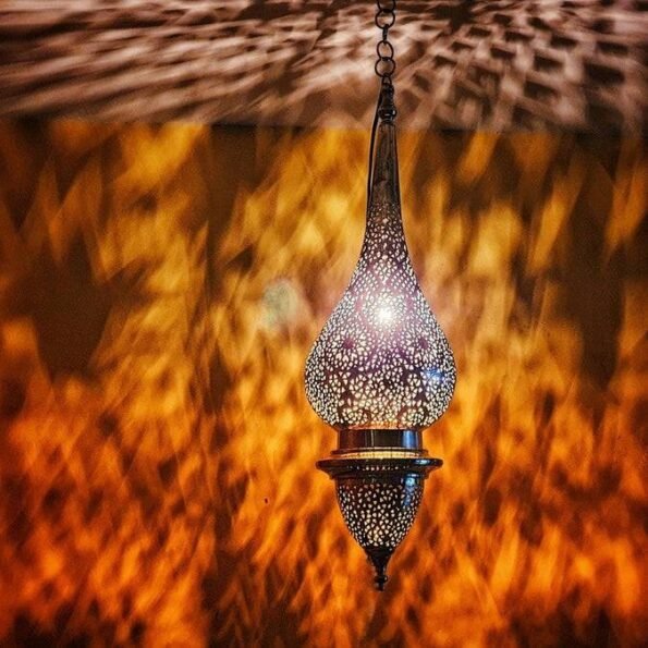 Handmade pendant light, Moroccan lighting, hanging light, designer lamp. 5 colors available, made from copper