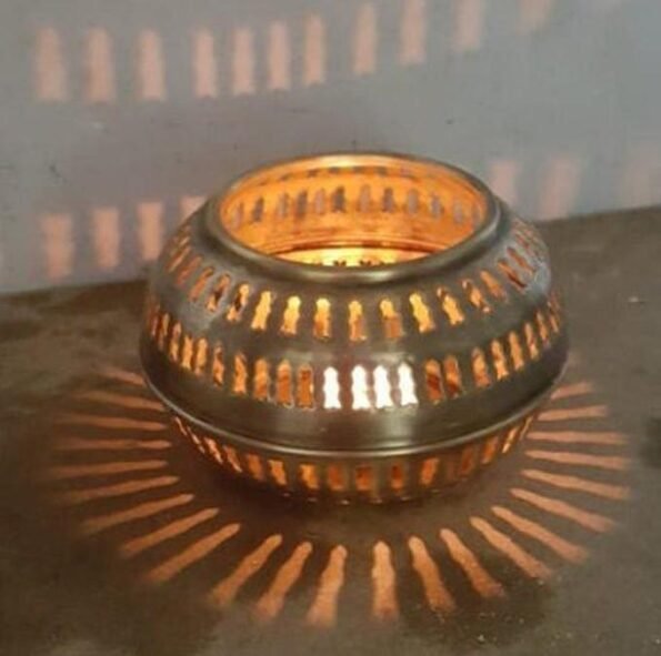 Set of 3 Romantic Candle Holders - Moroccan Style Lighting - Oriental lighting - - Image 5