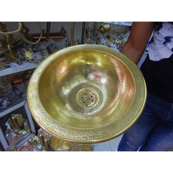 Moroccan Round Bathroom Sink 40 cm 15,7 inches Diameter