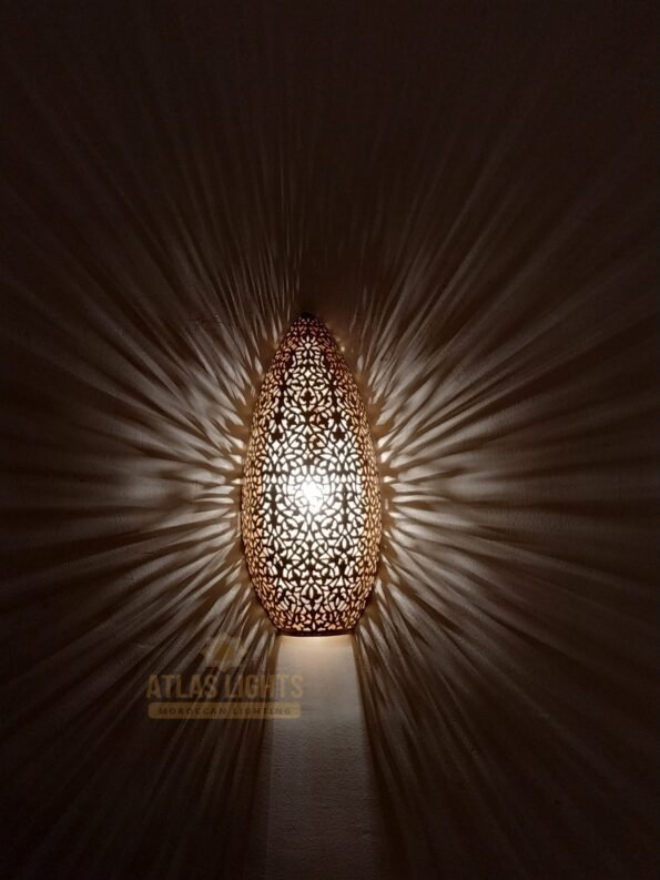 Moroccan Handcrafted Wall Sconce Lighting - Image 3