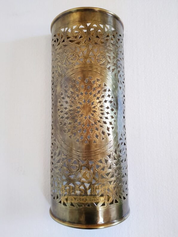 Moroccan Wall Sconce Lighting - Set of 2 - Image 2