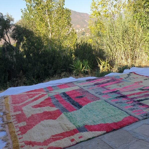 IMIN | Boujaad Rug 13'5x9'2 Ft | 410x281 cm | 100% wool handmade in Morocco - Image 7