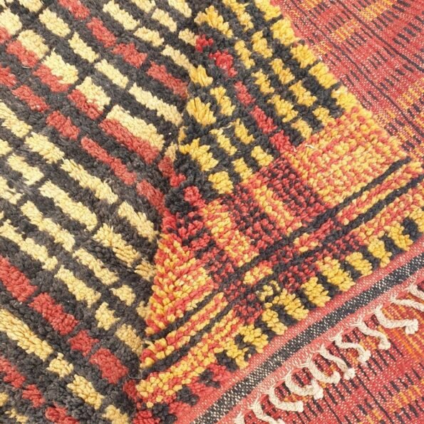 KARFYA | Boujaad Rug 13x10 Ft 4x3 M | 100% wool handmade in Morocco - Image 5