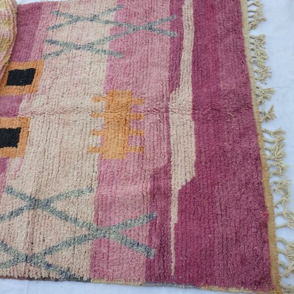 LAY | 7x9'4 Ft | 285x213 cm | Moroccan Colorful Rug | 100% wool handmade - Image 2