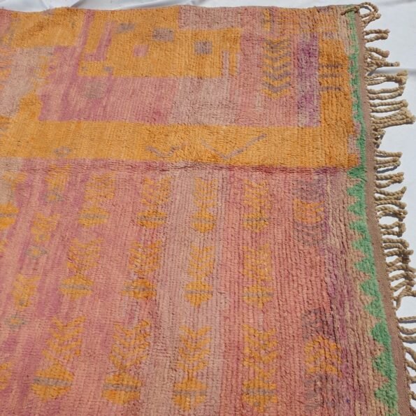 MAHNA | 8x5 Ft | 2,50x1,50 m | Moroccan Colorful Rug | 100% wool handmade - Image 3