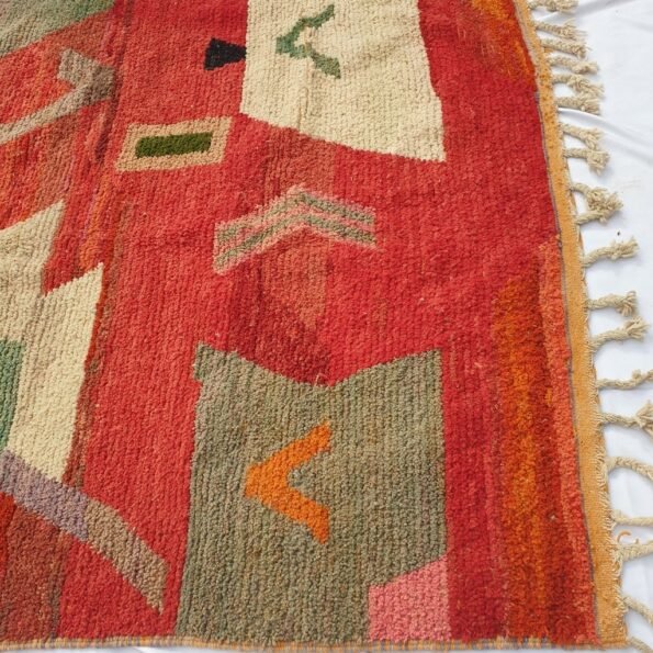 MANISMA | 10x6'5 Ft | 3x2 m | Moroccan Colorful Rug | 100% wool handmade - Image 2