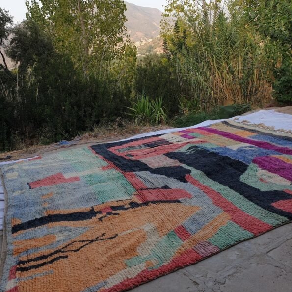 MIRAL | Boujaad Rug 12'7x10'5 Ft | 386x320 CM | 100% wool handmade in Morocco - Image 8
