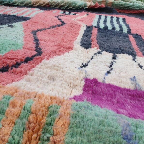 MIRAL | Boujaad Rug 12'7x10'5 Ft | 386x320 CM | 100% wool handmade in Morocco - Image 7