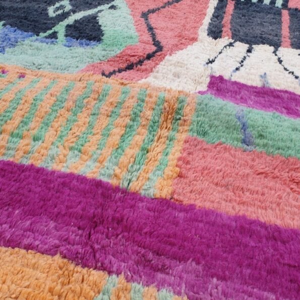 MIRAL | Boujaad Rug 12'7x10'5 Ft | 386x320 CM | 100% wool handmade in Morocco - Image 3