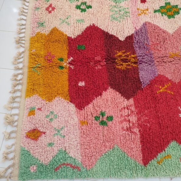 Moroccan Rug Boujaad | 9'8x6'2 Ft | 3x1,88 m | SIFATHE | 100% wool handmade - Image 8