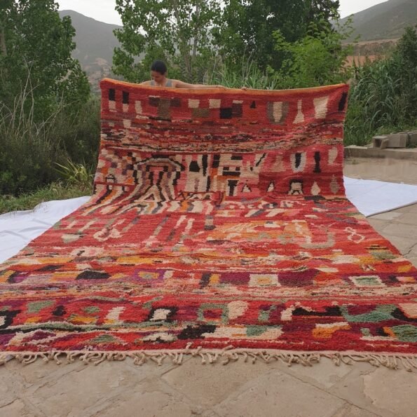 NAR | Boujaad Rug 15'8x10 Ft | 5x3 M | 100% wool handmade in Morocco