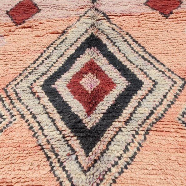 OURIOUI | 6'2x4'6 Ft | 190x140 cm | Moroccan Colorful Rug | 100% wool handmade - Image 8