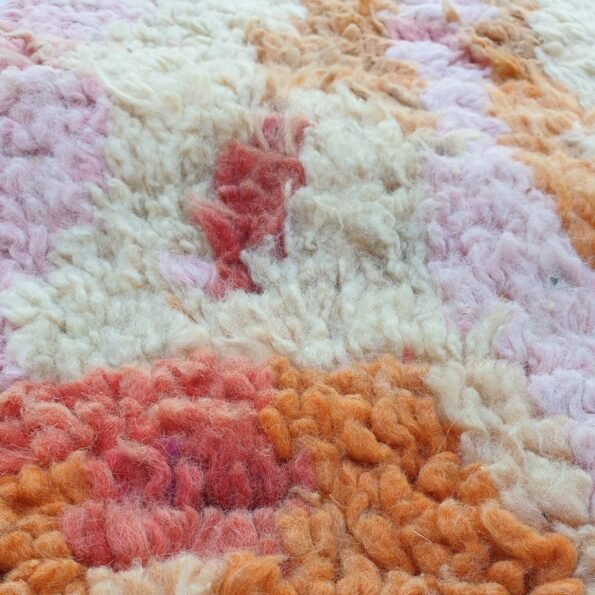RAEDA Runner | 10x2'2 Ft | 3,05x0,67 m | Moroccan Colorful Rug | 100% wool handmade - Image 3